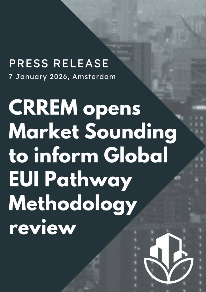 CRREM opens Market Sounding to inform Global EUI Pathway Methodology review