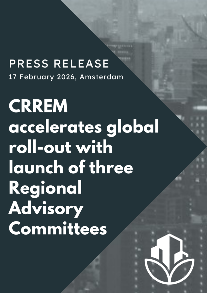 CRREM accelerates global roll-out with launch of three Regional Advisory Committees